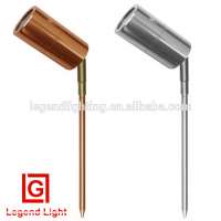 Aluminum spike garden light adjustable aluminium garden led spike light