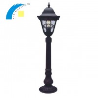 European decorative die cast aluminum light garden lawn outdoor bollard lamp bollard light