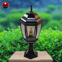 Hot sale E27 antique black color glass cover die casting aluminum outdoor light/ Garden Square Park pillar/wall/pendant light